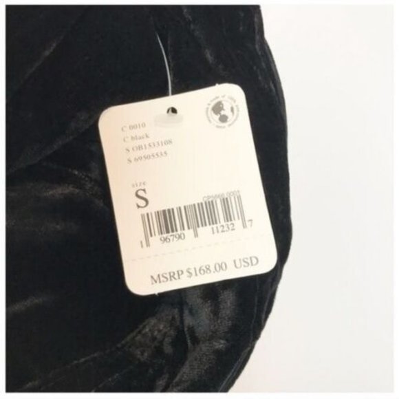 new FREE PEOPLE Forever 90’s plush velvet VISCOSE jumpsuit overalls 294NTM - Picture 7 of 7